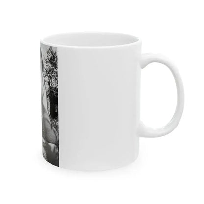 Elaine Stewart #143 (Vintage Female Icon) White Coffee Mug - Go Mug Yourself