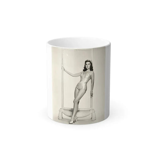 Elaine Stewart #144 (Vintage Female Icon) Color Changing Coffee Mug 11oz - Go Mug Yourself