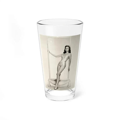 Elaine Stewart #144 (Vintage Female Icon) Pint Glass 16oz 16oz - Go Mug Yourself