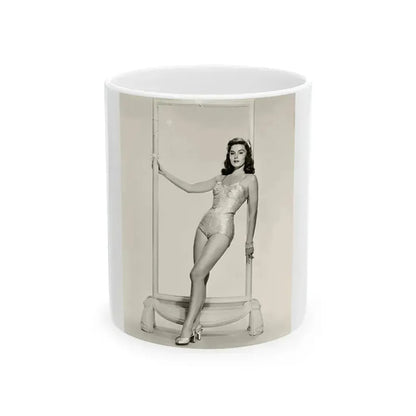 Elaine Stewart #144 (Vintage Female Icon) White Coffee Mug 11oz - Go Mug Yourself