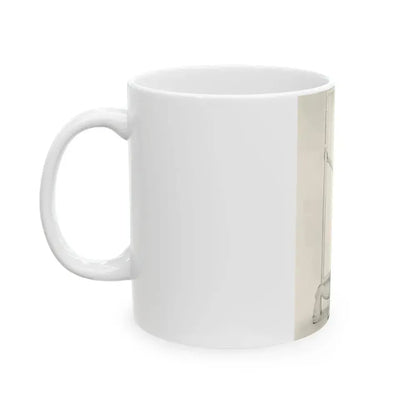 Elaine Stewart #144 (Vintage Female Icon) White Coffee Mug - Go Mug Yourself