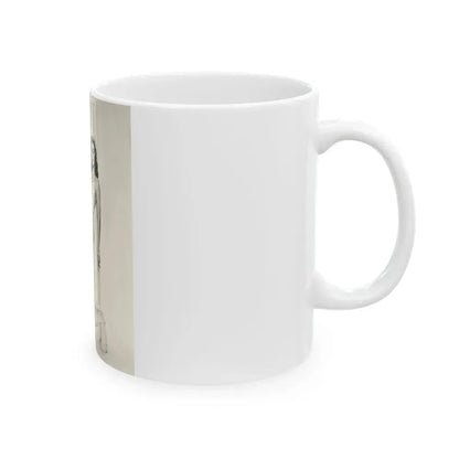 Elaine Stewart #144 (Vintage Female Icon) White Coffee Mug - Go Mug Yourself