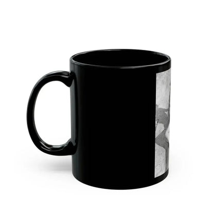 Elaine Stewart #145 (Vintage Female Icon) Black Coffee Mug - Go Mug Yourself