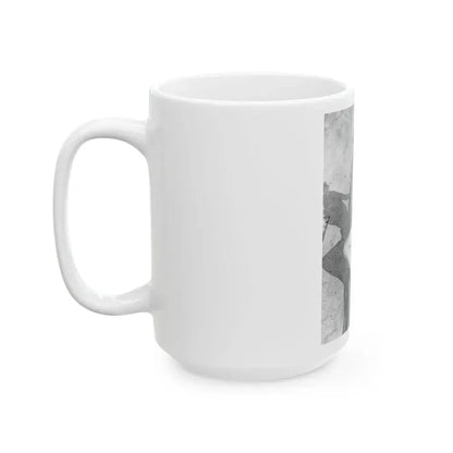 Elaine Stewart #145 (Vintage Female Icon) White Coffee Mug - Go Mug Yourself