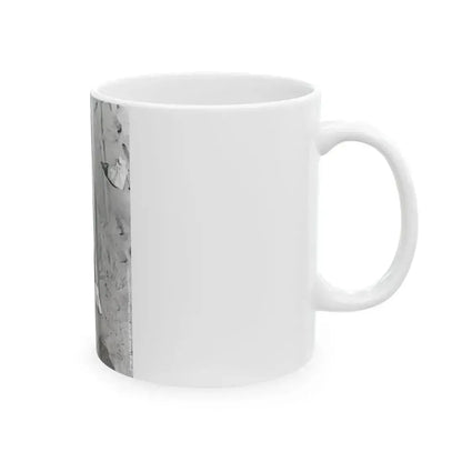 Elaine Stewart #145 (Vintage Female Icon) White Coffee Mug - Go Mug Yourself