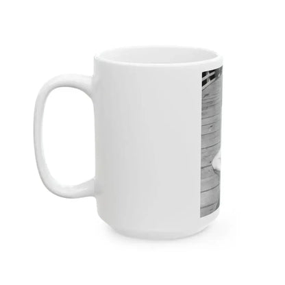 Elaine Stewart #146 (Vintage Female Icon) White Coffee Mug - Go Mug Yourself