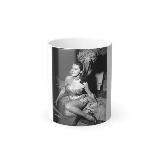 Elaine Stewart #147 (Vintage Female Icon) Color Changing Coffee Mug 11oz - Go Mug Yourself