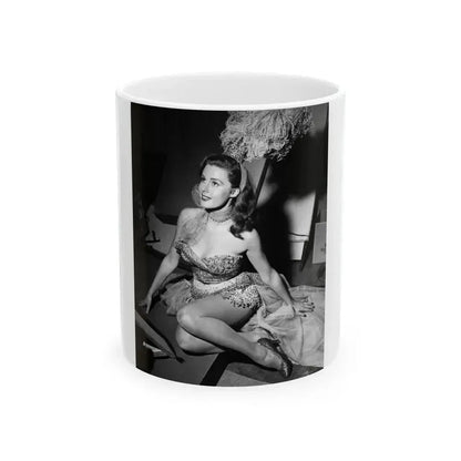 Elaine Stewart #147 (Vintage Female Icon) White Coffee Mug 11oz - Go Mug Yourself