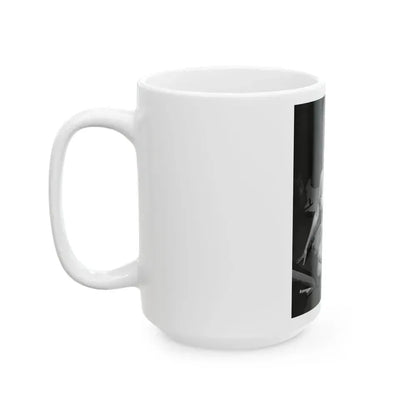 Elaine Stewart #147 (Vintage Female Icon) White Coffee Mug - Go Mug Yourself