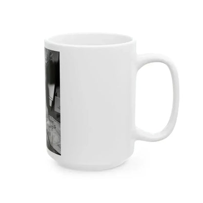 Elaine Stewart #147 (Vintage Female Icon) White Coffee Mug - Go Mug Yourself
