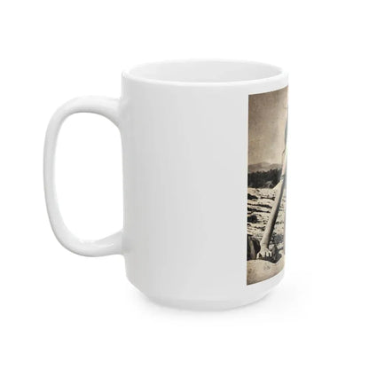 Elaine Stewart #155 (Vintage Female Icon) White Coffee Mug - Go Mug Yourself
