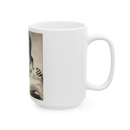 Elaine Stewart #155 (Vintage Female Icon) White Coffee Mug - Go Mug Yourself