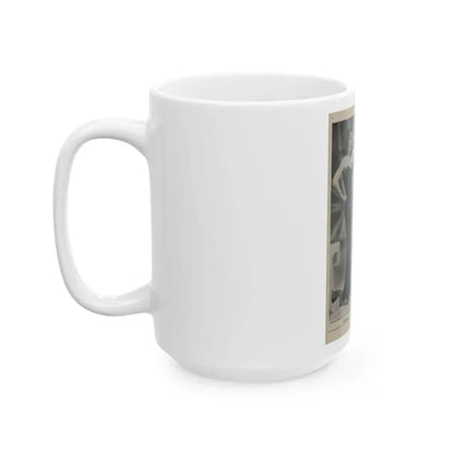 Elaine Stewart #161 (Vintage Female Icon) White Coffee Mug - Go Mug Yourself