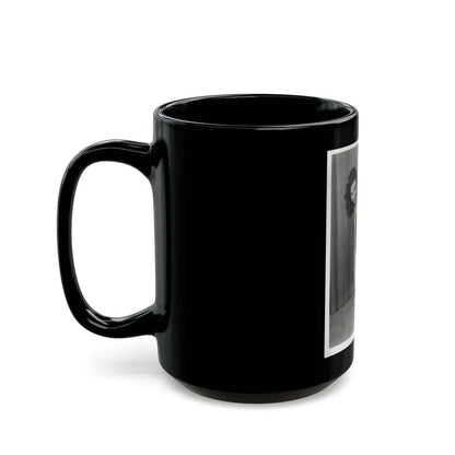 Elaine Stewart #165 - Negative Struck B&W 8x10 50's Era Full Body 1 Piece Swimsuit Cheesecake HQ Photo (Vintage Female Icon) Black Coffee Mug - Go Mug Yourself
