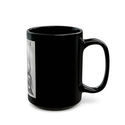 Elaine Stewart #165 - Negative Struck B&W 8x10 50's Era Full Body 1 Piece Swimsuit Cheesecake HQ Photo (Vintage Female Icon) Black Coffee Mug - Go Mug Yourself