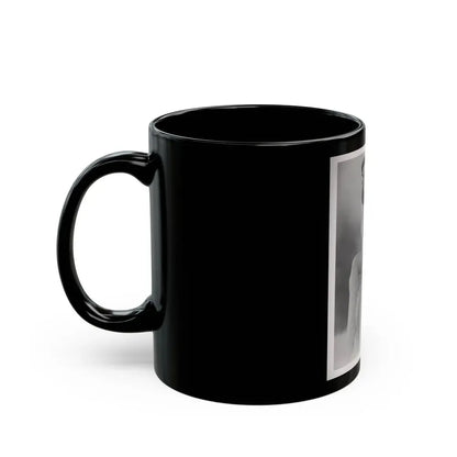 Elaine Stewart #168 - Negative Struck B&W 8x10 50's Era Full Body Glamour Dress HQ Photo (Vintage Female Icon) Black Coffee Mug - Go Mug Yourself