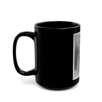 Elaine Stewart #168 - Negative Struck B&W 8x10 50's Era Full Body Glamour Dress HQ Photo (Vintage Female Icon) Black Coffee Mug - Go Mug Yourself