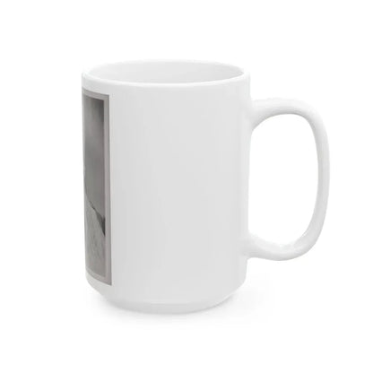 Elaine Stewart #168 - Negative Struck B&W 8x10 50's Era Full Body Glamour Dress HQ Photo (Vintage Female Icon) White Coffee Mug - Go Mug Yourself