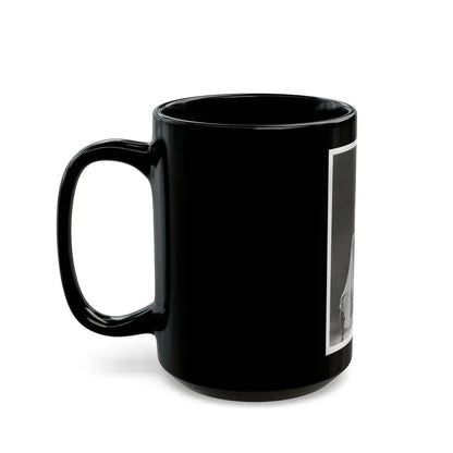 Elaine Stewart #169 - Negative Struck B&W 8x10 50's Era Full Body Glamour Dress HQ Photo (Vintage Female Icon) Black Coffee Mug - Go Mug Yourself