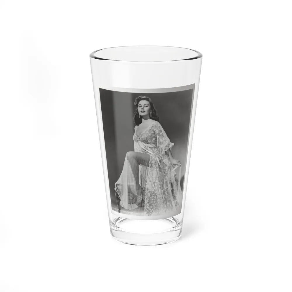 Elaine Stewart #169 - Negative Struck B&W 8x10 50's Era Full Body Glamour Dress HQ Photo (Vintage Female Icon) Pint Glass 16oz-16oz-Go Mug Yourself