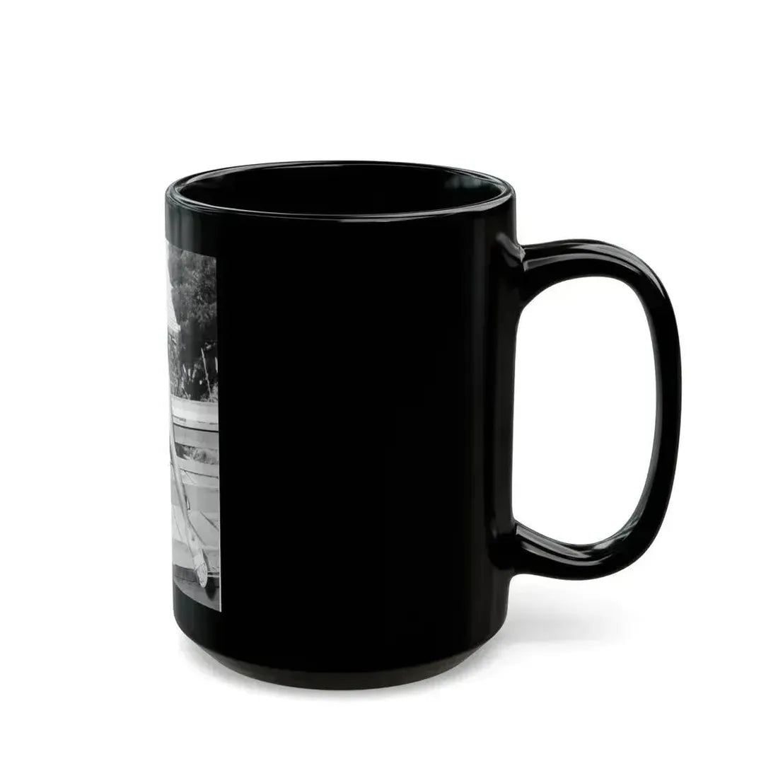 Elaine Stewart #177 (Vintage Female Icon) Black Coffee Mug - Go Mug Yourself