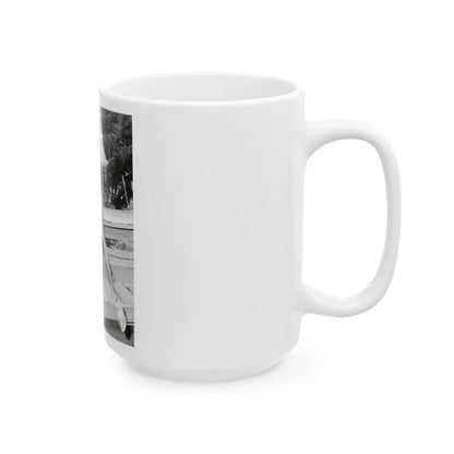 Elaine Stewart #177 (Vintage Female Icon) White Coffee Mug - Go Mug Yourself