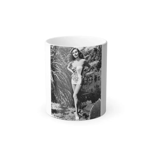 Elaine Stewart #179 (Vintage Female Icon) Color Changing Coffee Mug 11oz - Go Mug Yourself