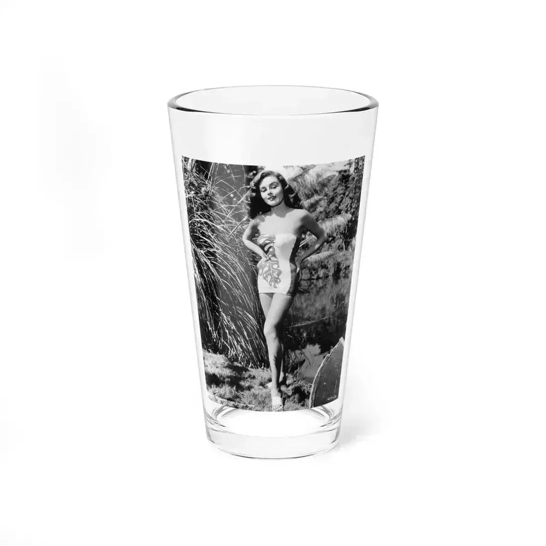 Elaine Stewart #179 (Vintage Female Icon) Pint Glass 16oz 16oz - Go Mug Yourself