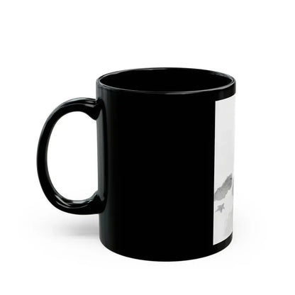 Elaine Stewart #23 1 (Vintage Female Icon) Black Coffee Mug - Go Mug Yourself