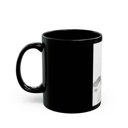 Elaine Stewart #23 1 (Vintage Female Icon) Black Coffee Mug - Go Mug Yourself