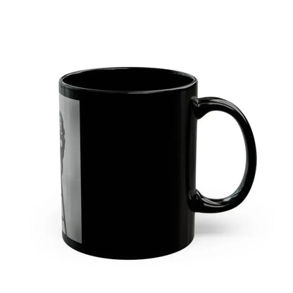 Elaine Stewart #31 (Vintage Female Icon) Black Coffee Mug - Go Mug Yourself