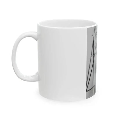 Elaine Stewart #31 (Vintage Female Icon) White Coffee Mug - Go Mug Yourself