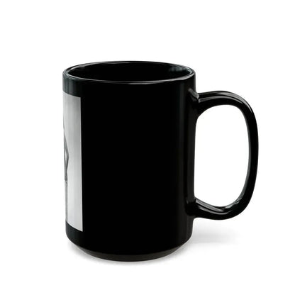 Elaine Stewart #32 (Vintage Female Icon) Black Coffee Mug - Go Mug Yourself