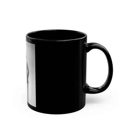 Elaine Stewart #32 (Vintage Female Icon) Black Coffee Mug - Go Mug Yourself