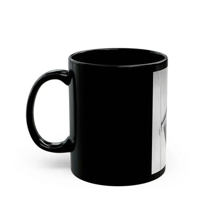 Elaine Stewart #32 (Vintage Female Icon) Black Coffee Mug - Go Mug Yourself