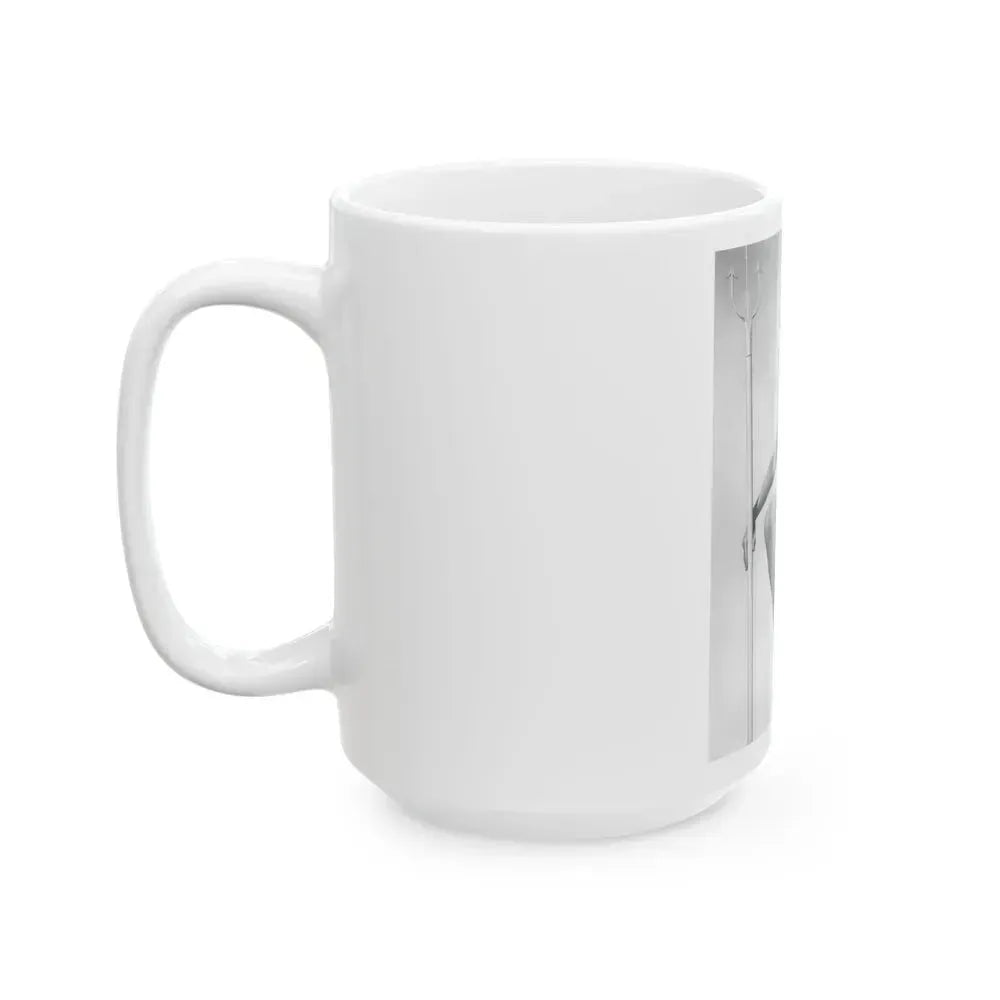 Elaine Stewart #32 (Vintage Female Icon) White Coffee Mug - Go Mug Yourself
