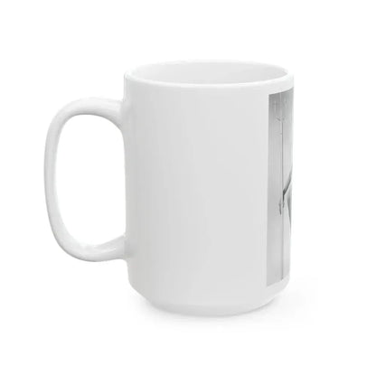 Elaine Stewart #32 (Vintage Female Icon) White Coffee Mug - Go Mug Yourself