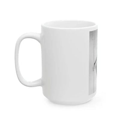 Elaine Stewart #32 (Vintage Female Icon) White Coffee Mug - Go Mug Yourself