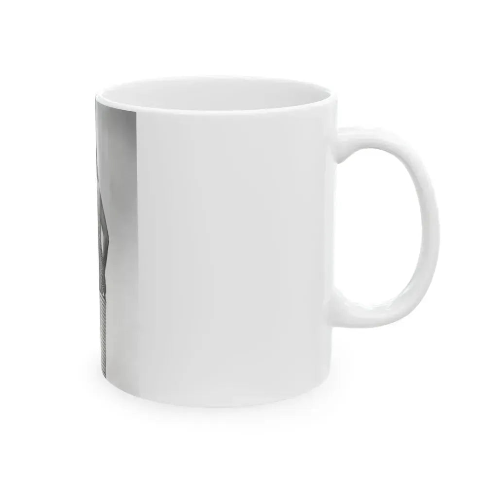 Elaine Stewart #32 (Vintage Female Icon) White Coffee Mug - Go Mug Yourself