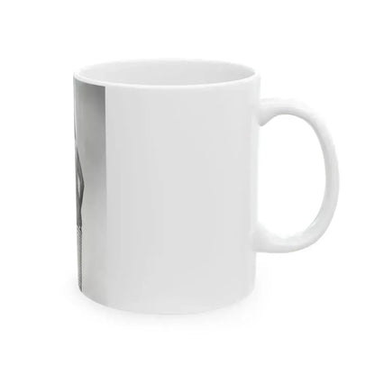 Elaine Stewart #32 (Vintage Female Icon) White Coffee Mug - Go Mug Yourself