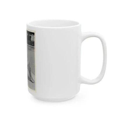 Elaine Stewart #73 (Vintage Female Icon) White Coffee Mug - Go Mug Yourself