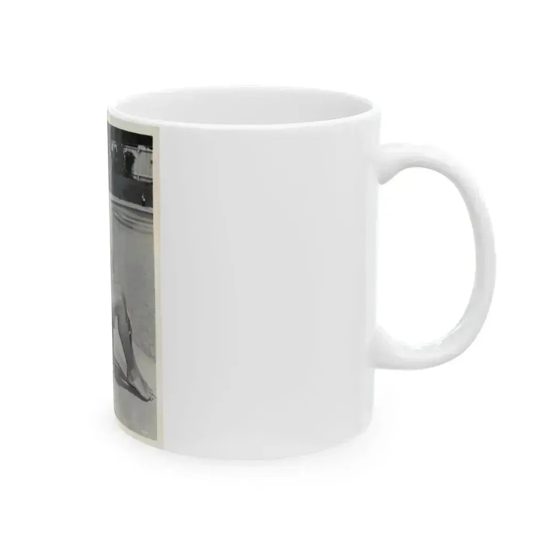 Elaine Stewart #73 (Vintage Female Icon) White Coffee Mug - Go Mug Yourself