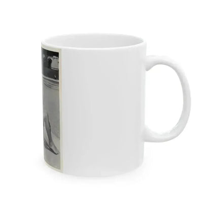 Elaine Stewart #73 (Vintage Female Icon) White Coffee Mug - Go Mug Yourself