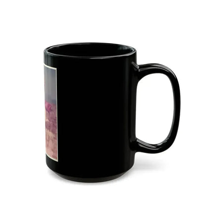 Elaine Stewart #78 (Vintage Female Icon) Black Coffee Mug - Go Mug Yourself