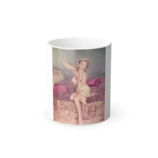 Elaine Stewart #78 (Vintage Female Icon) Color Changing Coffee Mug 11oz - Go Mug Yourself