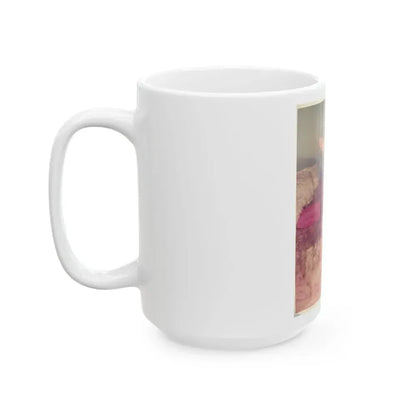 Elaine Stewart #78 (Vintage Female Icon) White Coffee Mug - Go Mug Yourself
