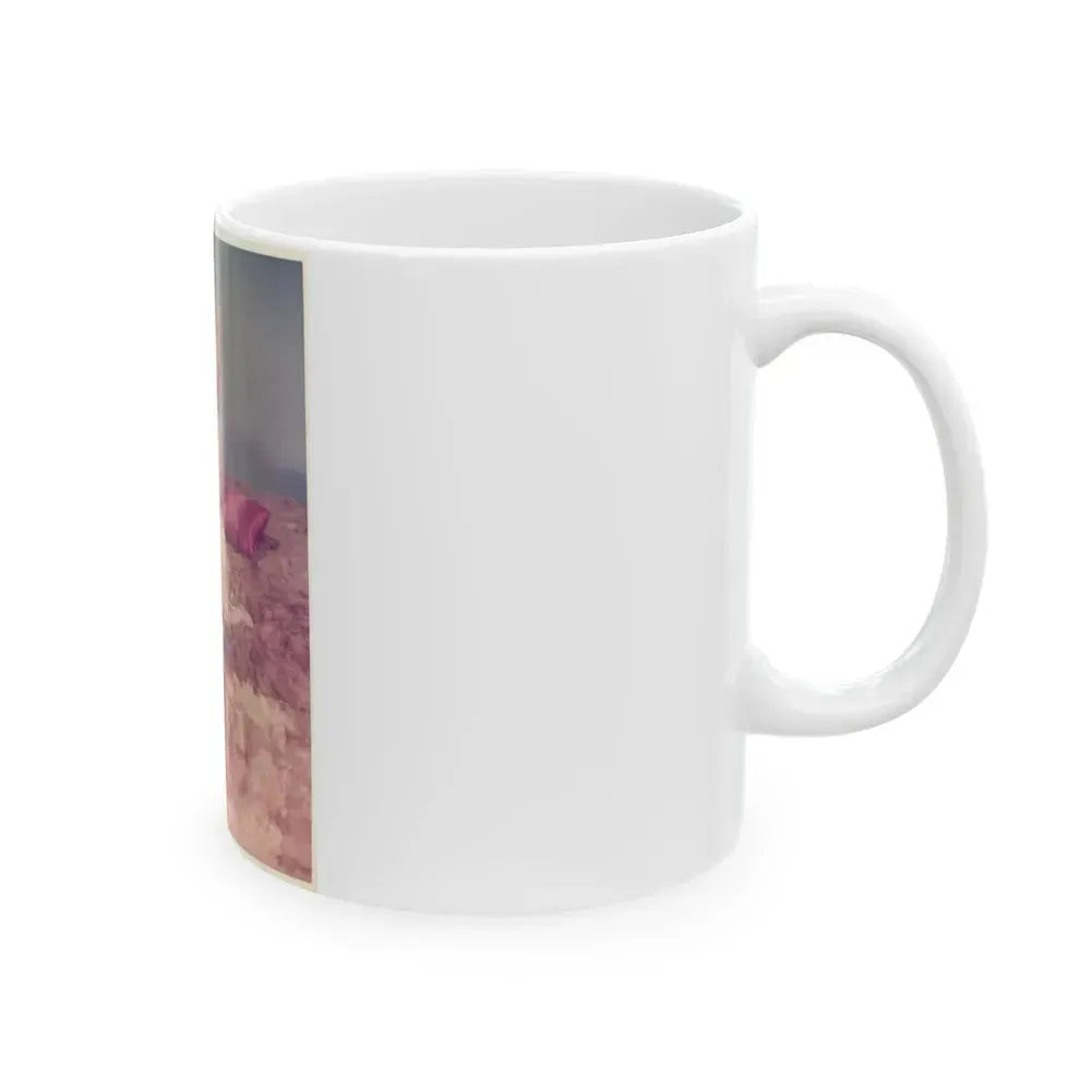 Elaine Stewart #78 (Vintage Female Icon) White Coffee Mug - Go Mug Yourself