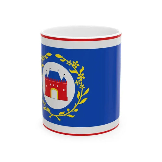 Elburg vlag (Netherlands) White Coffee Mug 11oz - Go Mug Yourself