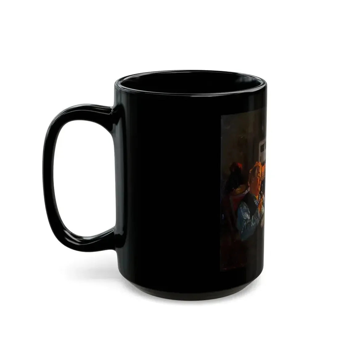 Elderly Couple - Black Coffee Mug - Go Mug Yourself