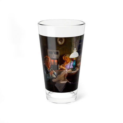 Elderly Couple - Pint Glass 16oz-16oz-Go Mug Yourself